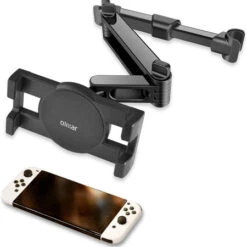 Olixar Universal Headrest Tablet Mount 7-10 Inch - For Nintendo Switch, IPad, Android And Windows Tablets