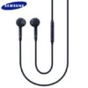 Official Samsung 3.5mm Jack In-Ear Headset With Mic And Controls - Black / Black