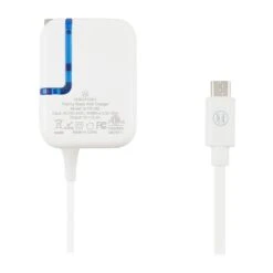 Bulk - Uunique White 12W Micro USB Wall Charger W/ Fixed Cable (bulk) -OtterBox Store 601ea0be9b13a233544312