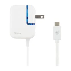 OtterBox Store 12 Bulk - Uunique White 15W USB-C Wall Charger W/ Fixed Cable (bulk)