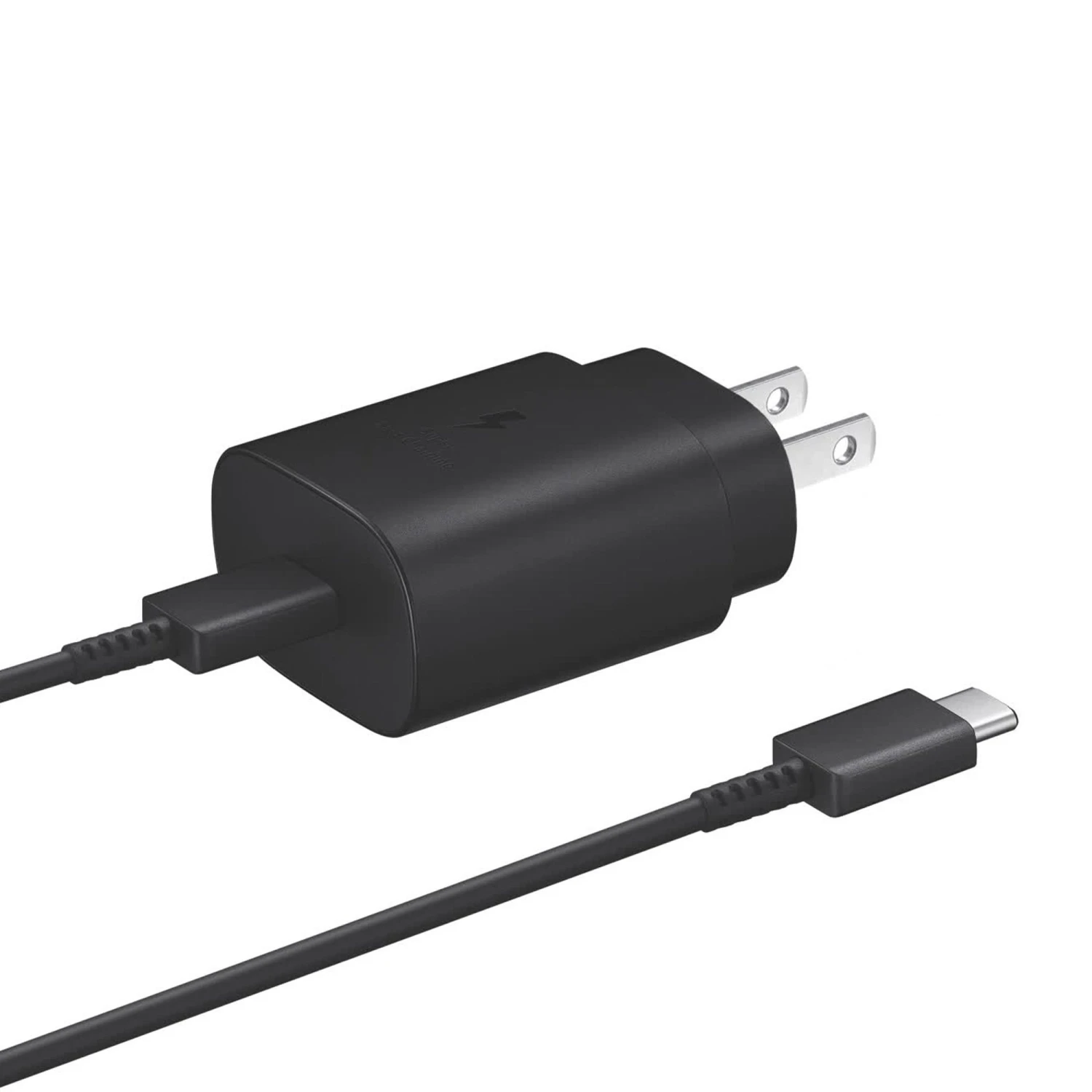 Samsung OEM Black 25W USB-C PD Wall Charger W/ USB-C To USB-C Cable 3 Samsung OEM Black 25W USB-C PD Wall Charger W/ USB-C To USB-C Cable