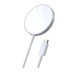 CHOETECH 15W Magnetic Snap-on Wireless Charger W/ Connected USB-C PD Cable