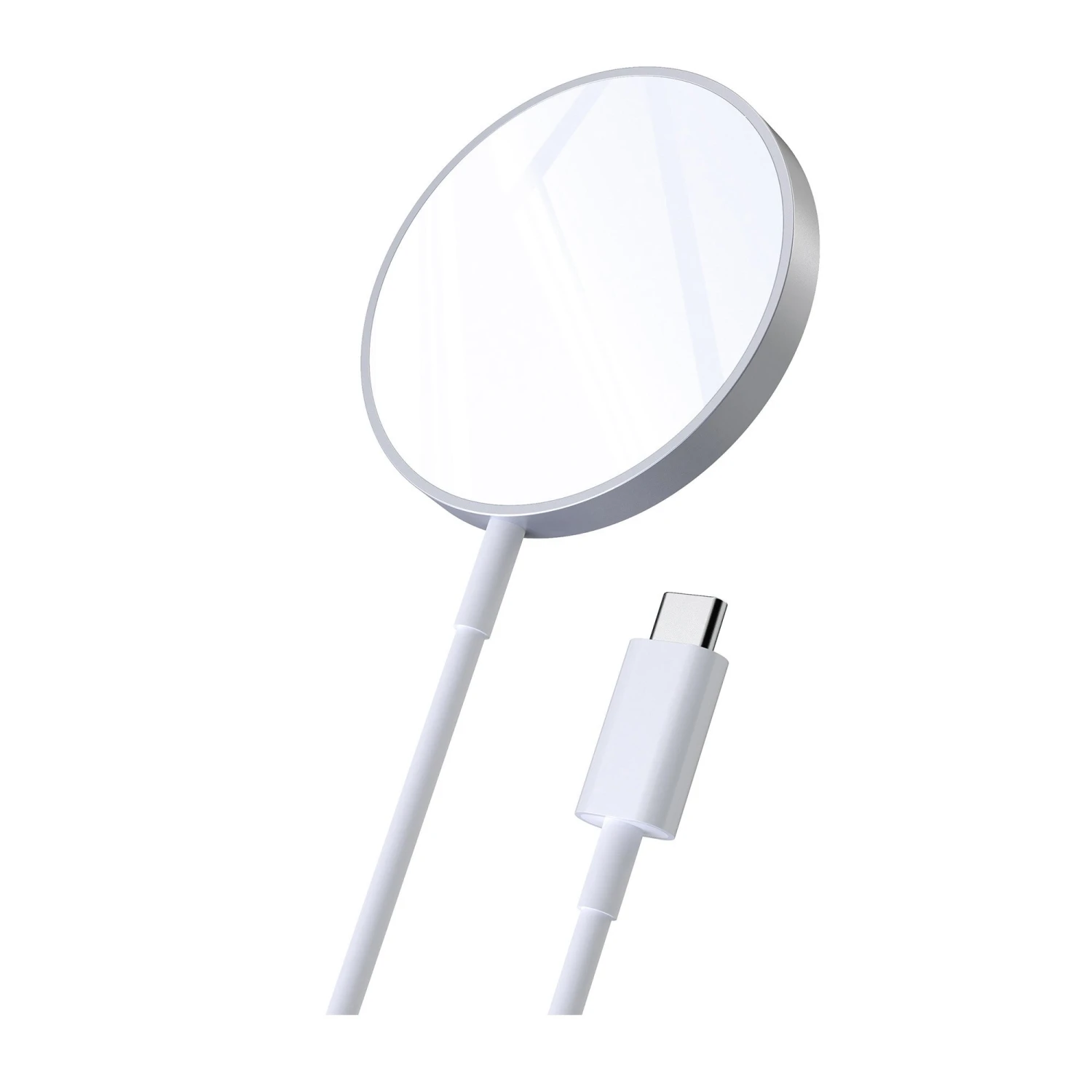 CHOETECH 15W Magnetic Snap-on Wireless Charger W/ Connected USB-C PD Cable 3 CHOETECH 15W Magnetic Snap-on Wireless Charger W/ Connected USB-C PD Cable