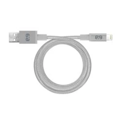 PureGear Space Grey (300cm) USB-A To Lightning Braided Charge And Sync Cable