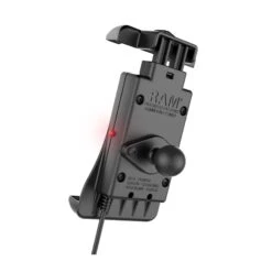 RAM Black Quick-Grip Waterproof Wireless With Motorcycle Hardwire Charger -OtterBox Store 6021199cc3784433678749