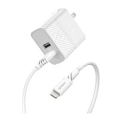 OtterBox 24W White (100cm) Dual USB-A Wall Charger Kit W/ USB-A To Lightning