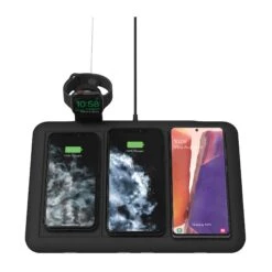 Mophie Black 4-1 Wireless Charging Mat -OtterBox Store 602168b747e92150510042