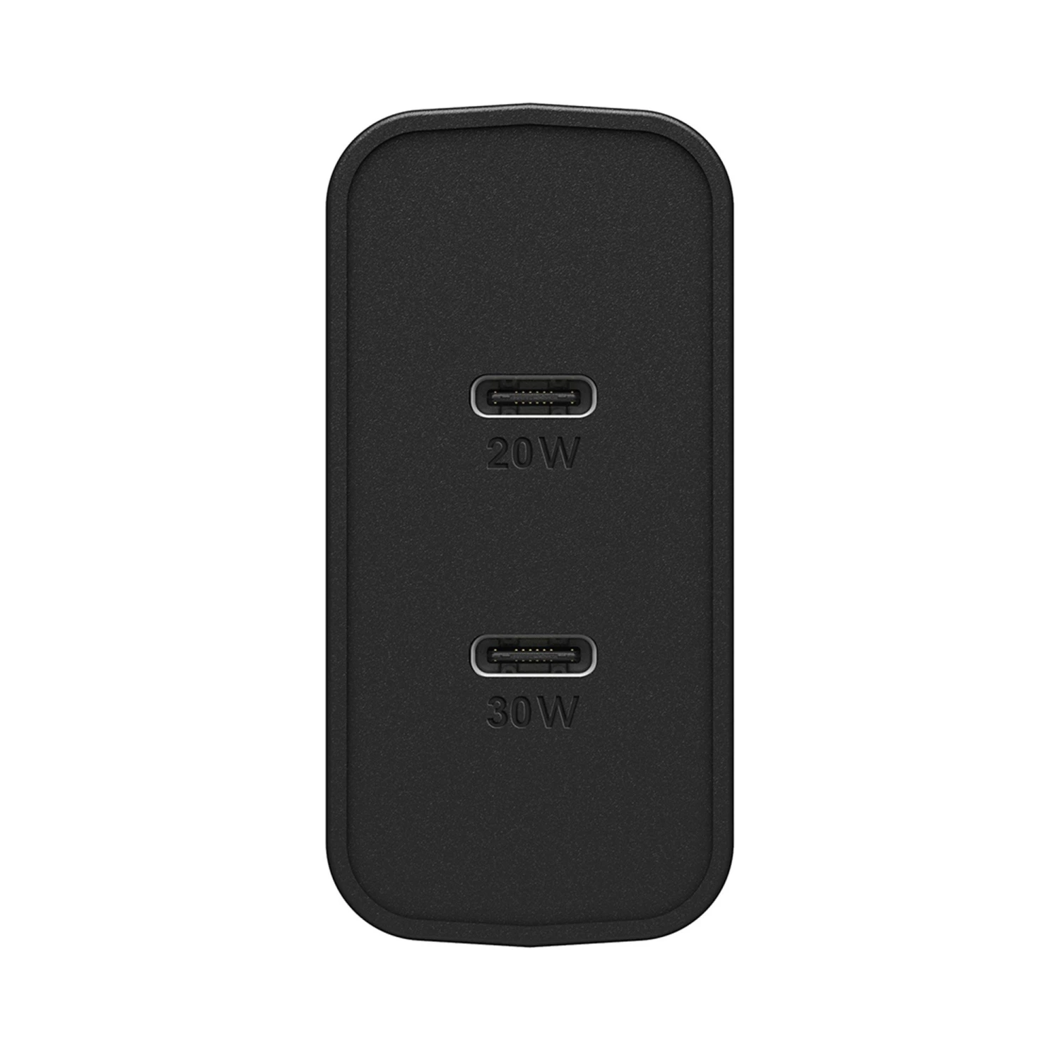 Otterbox 50W Black Dual Port USB-C PD (20W) + USB-C PD (30W) Wall Charger 5 Otterbox 50W Black Dual Port USB-C PD (20W) + USB-C PD (30W) Wall Charger - Image 3