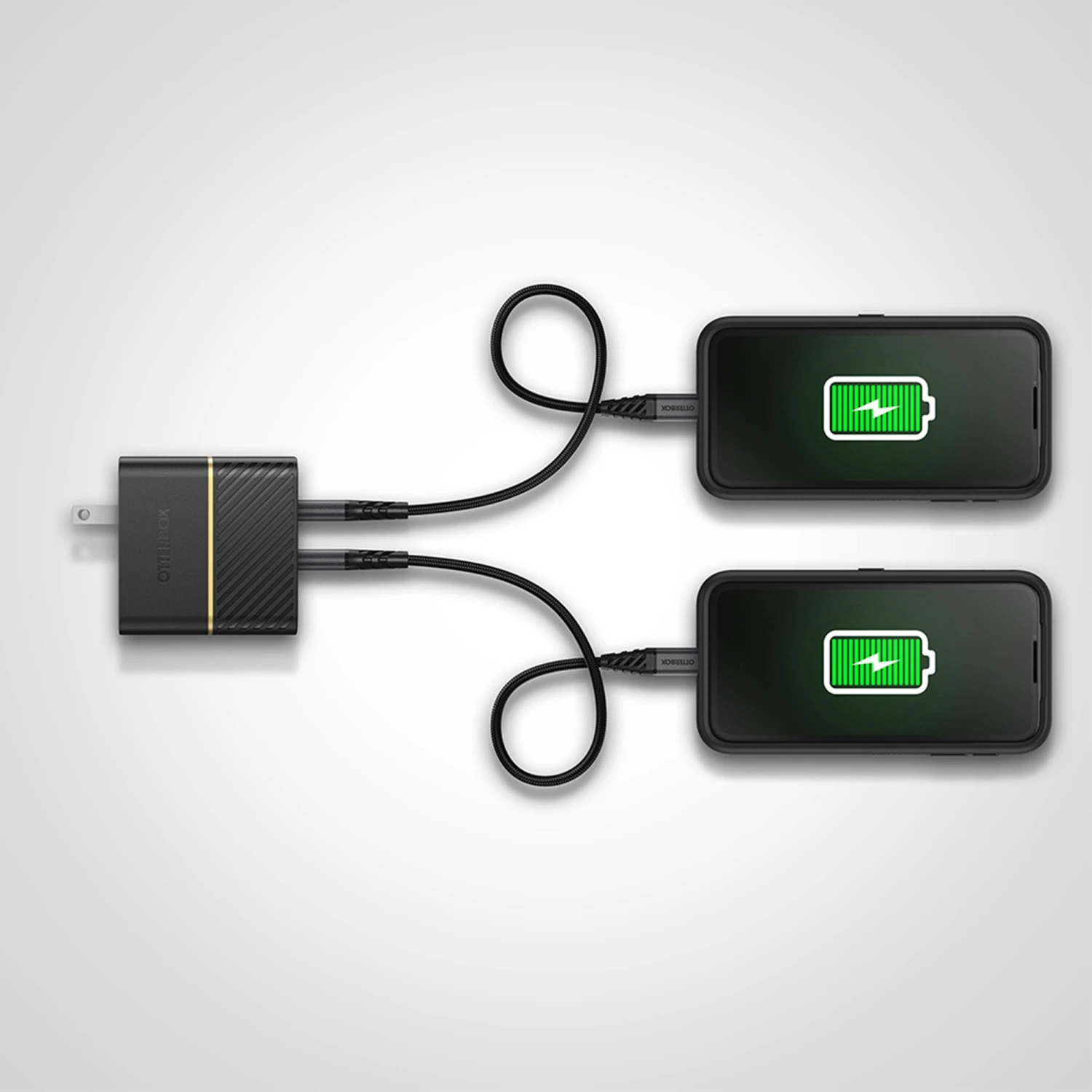 Otterbox 50W Black Dual Port USB-C PD (20W) + USB-C PD (30W) Wall Charger 8 Otterbox 50W Black Dual Port USB-C PD (20W) + USB-C PD (30W) Wall Charger - Image 6