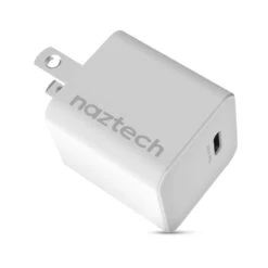 Naztech 20W Mini White USB-C PD Wall Charger Hub