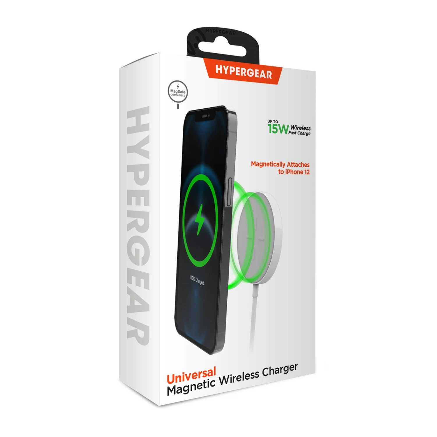 Hypergear 15W MagSafe Wireless Magnetic Charger W/ Connected USB-C PD Cable 6 Hypergear 15W MagSafe Wireless Magnetic Charger W/ Connected USB-C PD Cable - Image 4