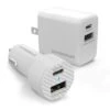 HyperGear 20W White Dual Port USB-A & USB-C CLA & Wall Charger Bundle Pack 2 HyperGear 20W White Dual Port USB-A & USB-C CLA & Wall Charger Bundle Pack -OtterBox Store 60e75a09cf9ec483249598