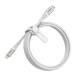 OtterBox (200cm) USB-C To Lightning Braided Charge And Sync Cable - White
