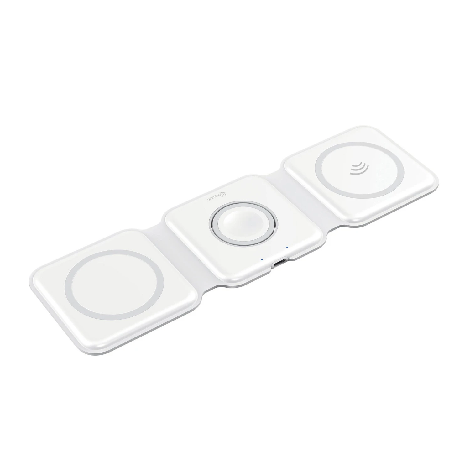 Uunique 15W Trio 3in1 Magnetic Foldable Wireless Charger - White 3 Uunique 15W Trio 3in1 Magnetic Foldable Wireless Charger - White