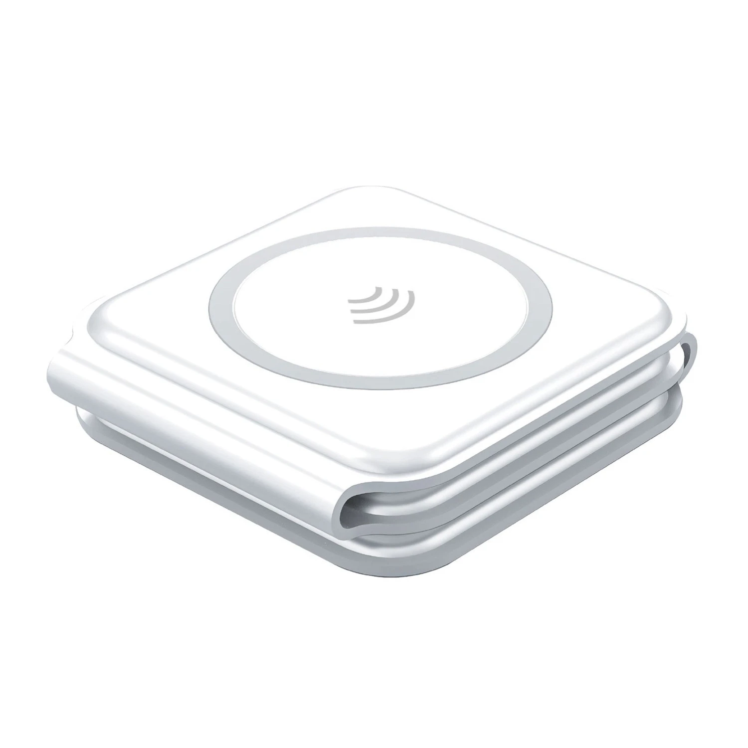 Uunique 15W Trio 3in1 Magnetic Foldable Wireless Charger - White 4 Uunique 15W Trio 3in1 Magnetic Foldable Wireless Charger - White - Image 2