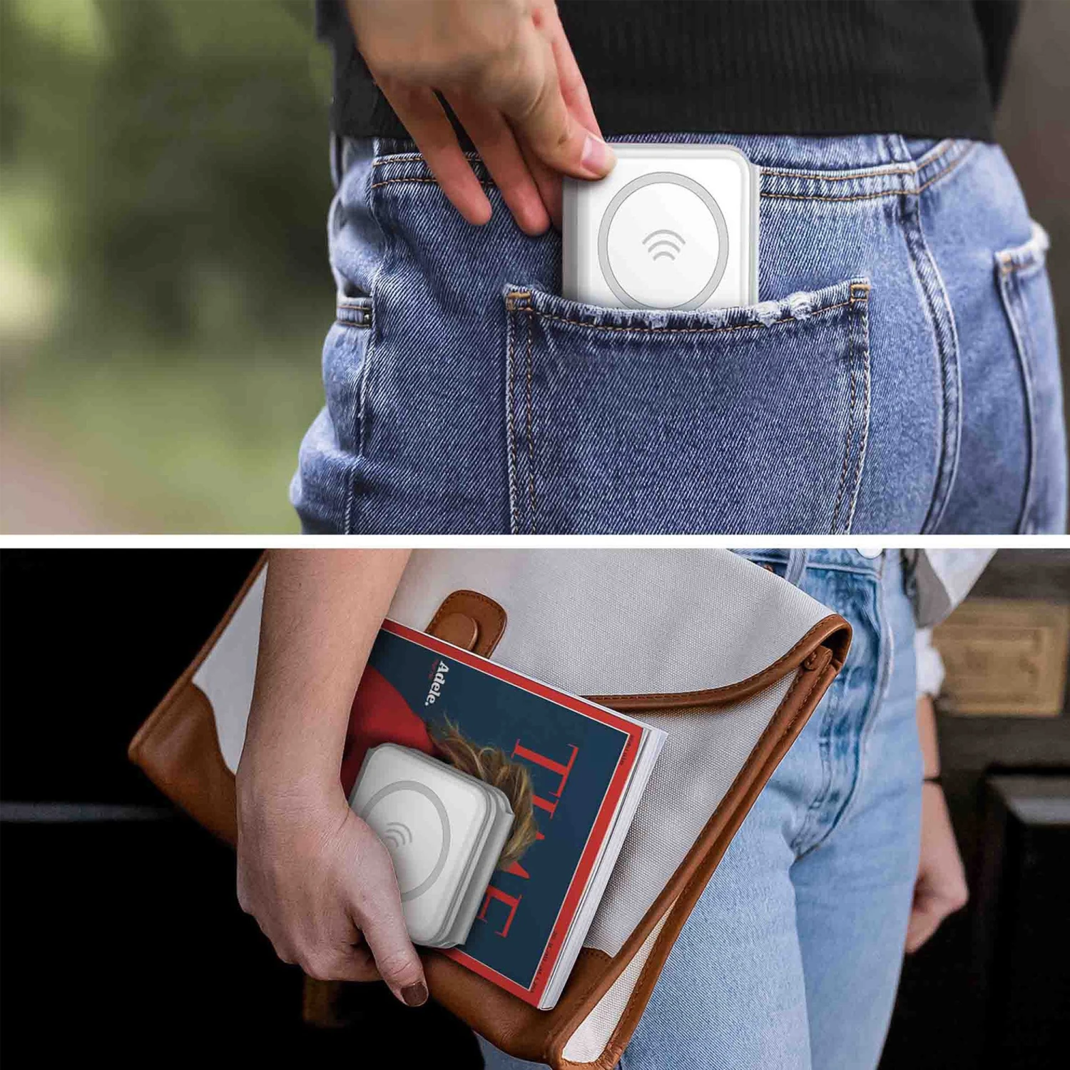 Uunique 15W Trio 3in1 Magnetic Foldable Wireless Charger - White 6 Uunique 15W Trio 3in1 Magnetic Foldable Wireless Charger - White - Image 4