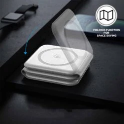 Uunique 15W Trio 3in1 Magnetic Foldable Wireless Charger - White 14 Uunique 15W Trio 3in1 Magnetic Foldable Wireless Charger - White -OtterBox Store 612032c132f76351310316