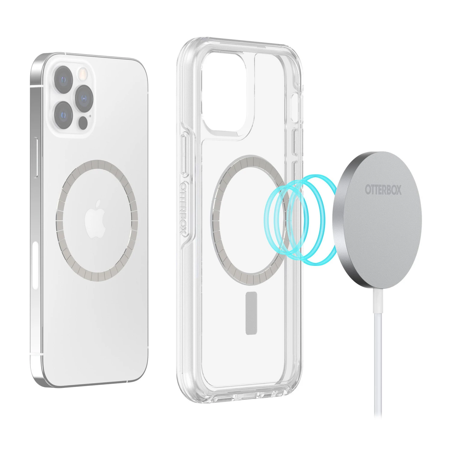 Otterbox 15W MagSafe Wireless Charging Pad - White 5 Otterbox 15W MagSafe Wireless Charging Pad - White - Image 3