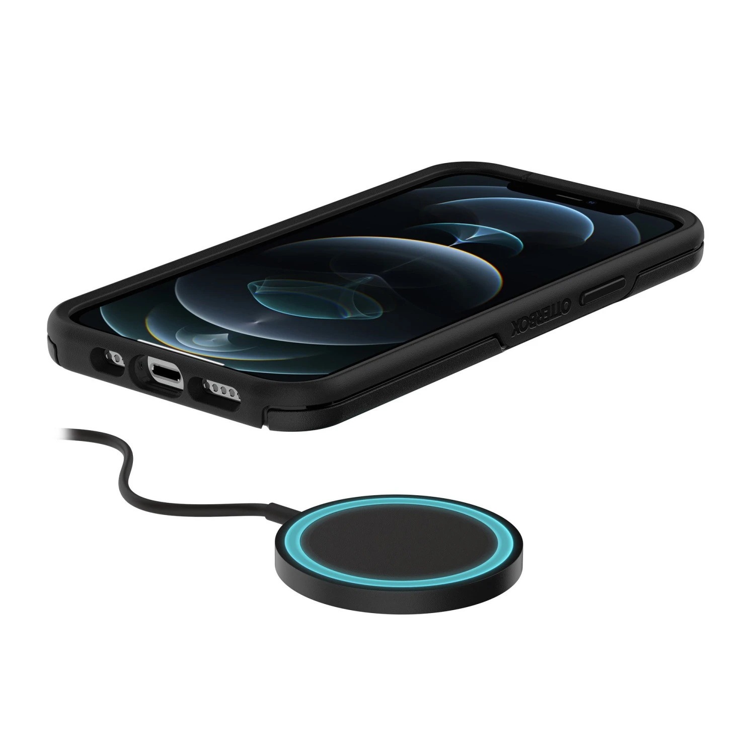 Otterbox 15W MagSafe Wireless Charging Pad - Black 6 Otterbox 15W MagSafe Wireless Charging Pad - Black - Image 4