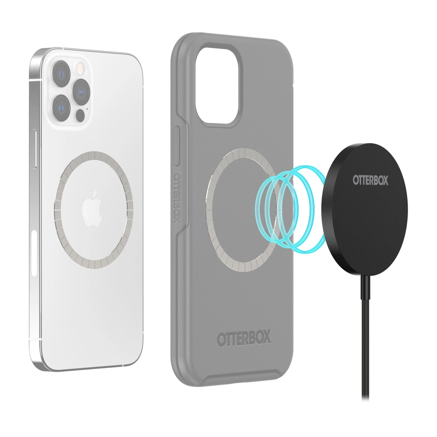 Otterbox 15W MagSafe Wireless Charging Pad - Black 7 Otterbox 15W MagSafe Wireless Charging Pad - Black - Image 5