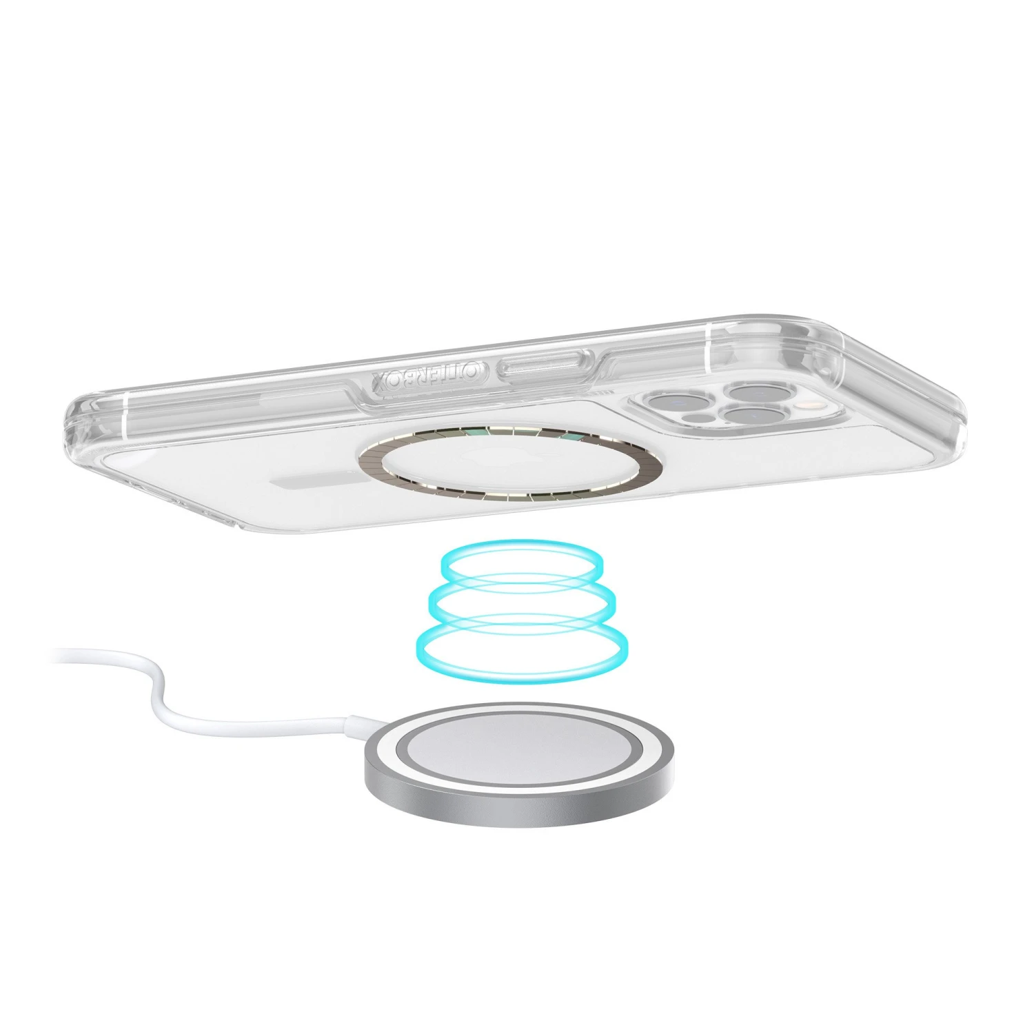 Otterbox 15W MagSafe Wireless Charging Pad - White 8 Otterbox 15W MagSafe Wireless Charging Pad - White - Image 6