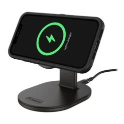 Otterbox 15W Wireless Charging Stand For MagSafe - Black (Radiant Night) -OtterBox Store 6154ddc0dfb3a216871819
