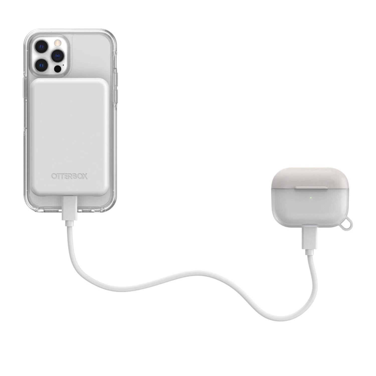 Otterbox 5000mAh Portable Powerbank For MagSafe - White (Brilliant White) 4 Otterbox 5000mAh Portable Powerbank For MagSafe - White (Brilliant White) - Image 3