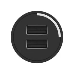 PureGear 24W Black Dual USB-A CLA Car Charger -OtterBox Store 618191280478e397601339