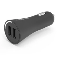 PureGear 24W Black Dual USB-A CLA Car Charger -OtterBox Store 6181912891cff213653329