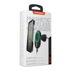 HyperGear 15W MagVent MagSafe Wireless Car Charger - Black -OtterBox Store 61b3cd1fd356c762261567