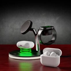 HyperGear 26W MaxCharge 3-in-1 Wireless Charging Stand Compatible With MagSafe - Black 11 HyperGear 26W MaxCharge 3-in-1 Wireless Charging Stand Compatible With MagSafe - Black -OtterBox Store 6230d4e966d89015979018