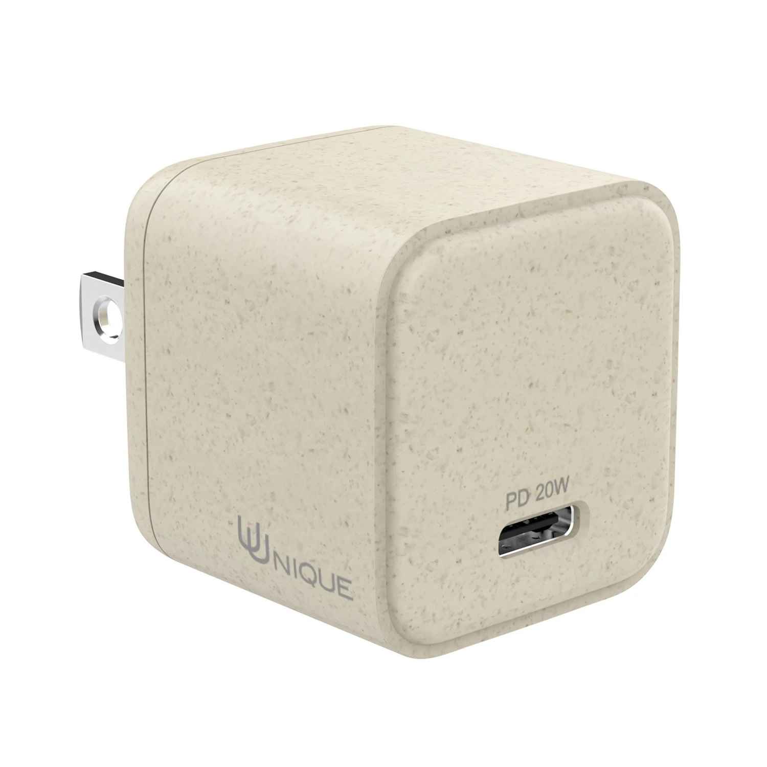 Uunique 20W PD Eco USB-C To Lightning Charger - White 4 Uunique 20W PD Eco USB-C To Lightning Charger - White - Image 2