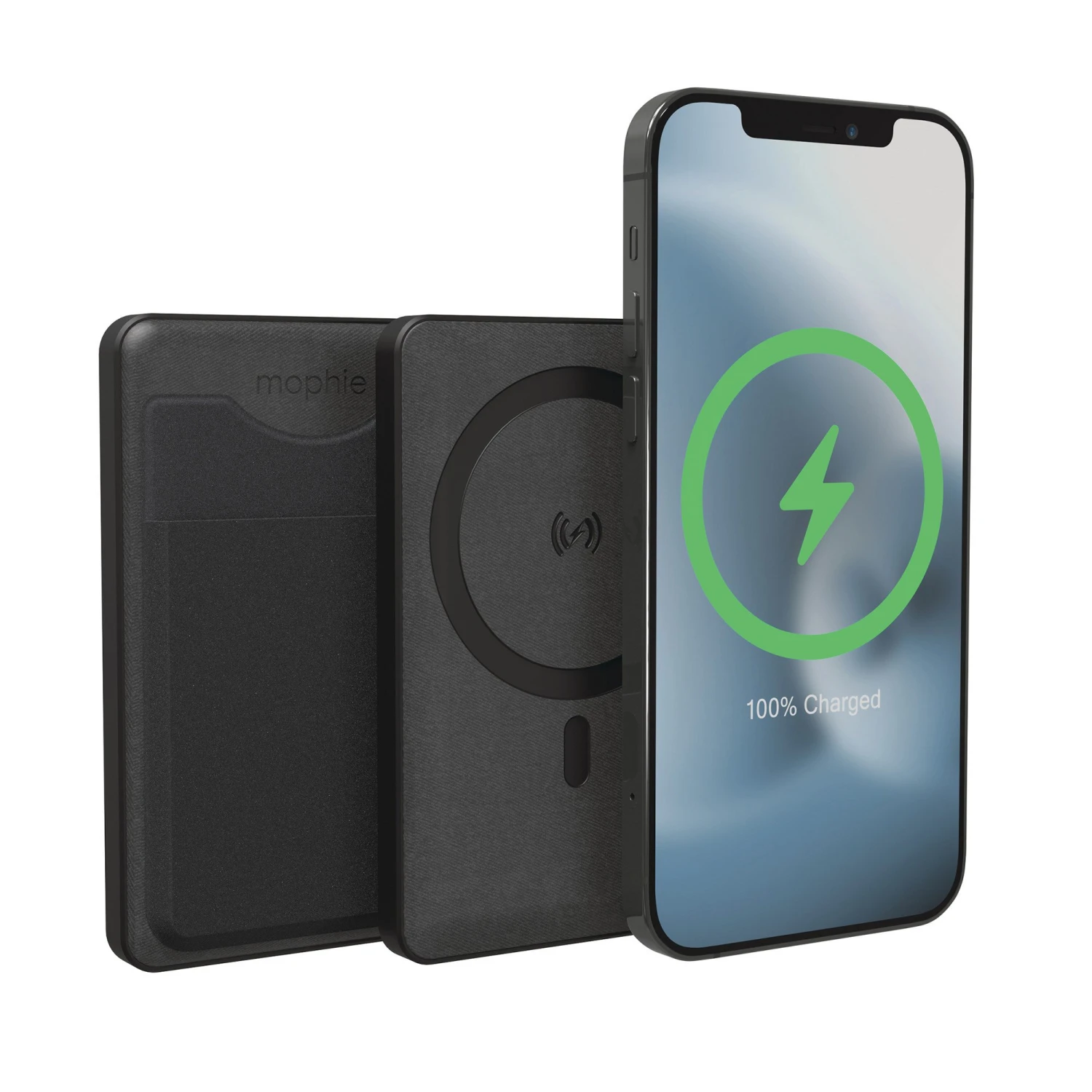 Mophie Universal Battery Snap+ Juice Pack Mini Wallet - Black 3 Mophie Universal Battery Snap+ Juice Pack Mini Wallet - Black