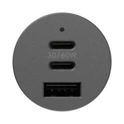 Otterbox 72W Dual Port 30W USB-C PD + Single Port 12W USB-A Premium Pro CLA Car Charger - Black -OtterBox Store 6307affa032a4677862501
