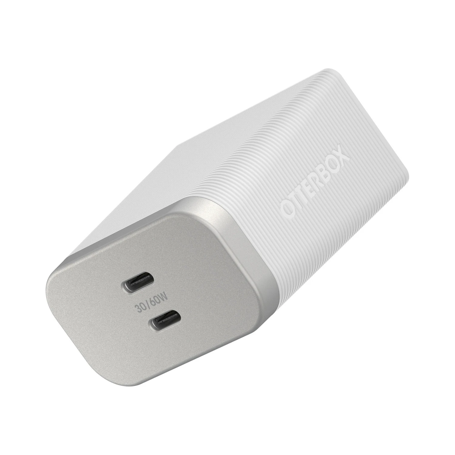 Otterbox 60W Dual Port 30W USB-C GAN Premium Pro Wall Charger - White 3 Otterbox 60W Dual Port 30W USB-C GAN Premium Pro Wall Charger - White