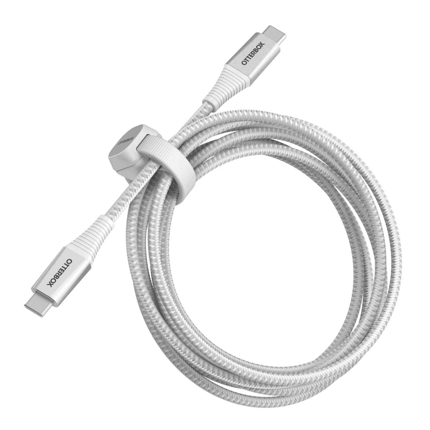 Otterbox (200cm) USB-C To USB-C Premium Pro PD Charge And Sync Cable - White 3 Otterbox (200cm) USB-C To USB-C Premium Pro PD Charge And Sync Cable - White