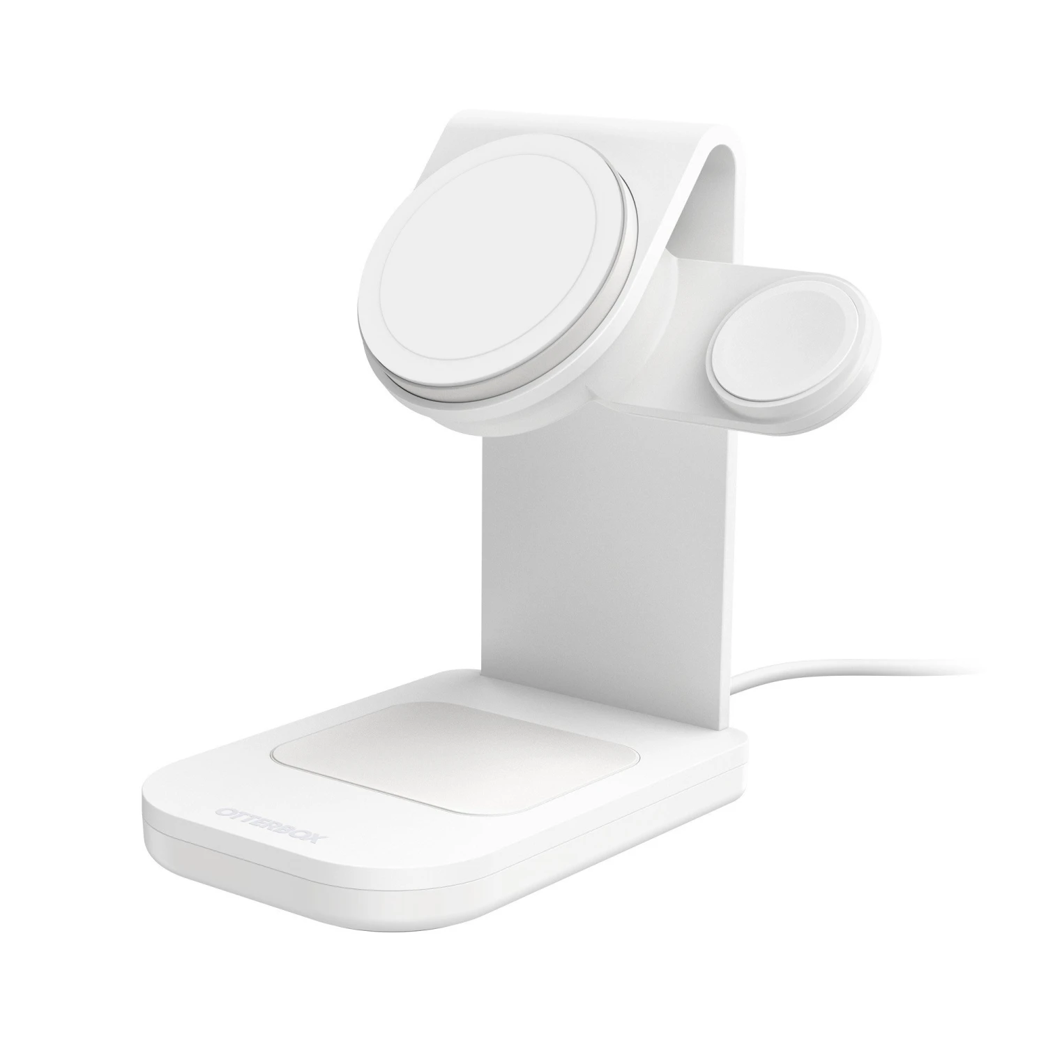 Otterbox 3-in-1 Charging Station Made For MagSafe W/ Apple Watch Charger + Airpods - White 7 Otterbox 3-in-1 Charging Station Made For MagSafe W/ Apple Watch Charger + Airpods - White - Image 5