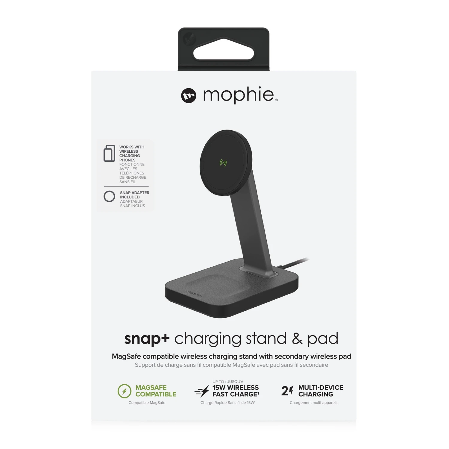 Mophie Universal Snap+ Charging Stand And Pad 6 Mophie Universal Snap+ Charging Stand And Pad - Image 4