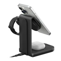 Otterbox 3-in-1 Charging Station Made For MagSafe W/ Apple Watch Charger + Airpods - Black -OtterBox Store 6359827292b92712417738