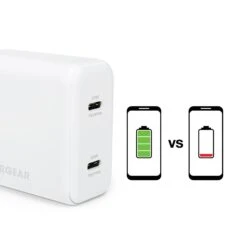 Hypergear 40W Dual Port 20W USB-C PD Wall USB-C PD/PPS Wall Charger Hub - White -OtterBox Store 63696cc2601a5716986491