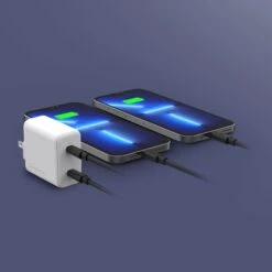 Hypergear 40W Dual Port 20W USB-C PD Wall USB-C PD/PPS Wall Charger Hub - White -OtterBox Store 63696cd903d15785327235