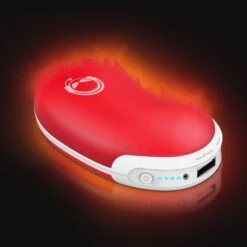 Hypergear 5000mAh Powerbank Hand Warmer - Red -OtterBox Store 637546312b8e8053885834