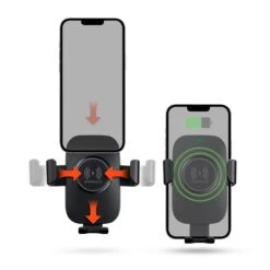 HyperGear Gravity 15W Wireless Fast Charge Mount - Black -OtterBox Store 6407bddceb108139209386