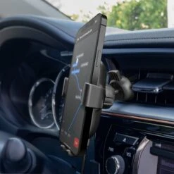 HyperGear Gravity 15W Wireless Fast Charge Mount - Black -OtterBox Store 6407bde0e784a501615078