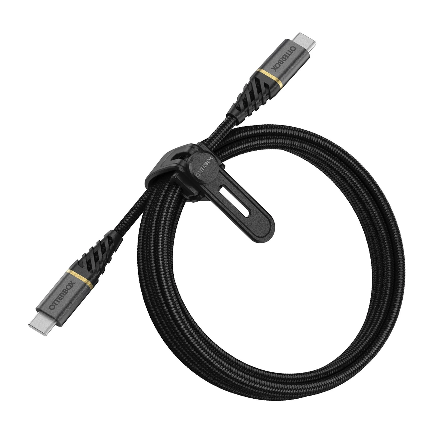 OtterBox (200cm) USB-C To USB-C PD Braided Charge And Sync Cable - Black 3 OtterBox (200cm) USB-C To USB-C PD Braided Charge And Sync Cable - Black