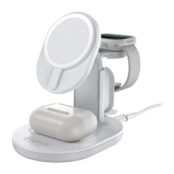 Otterbox 15W 3-in-1 Wireless Charging Station For MagSafe V2 - White (Lucid Dreamer)