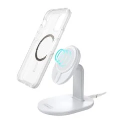Otterbox 15W Wireless Charging Stand For MagSafe V2 - White (Lucid Dreamer) 15 Otterbox 15W Wireless Charging Stand For MagSafe V2 - White (Lucid Dreamer) -OtterBox Store 64417383163da766766407