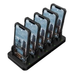 Bulk - IPhone 14/13/12/12 Pro/SE Transport & Logistics UAG Workflow 5-Slot Case Charger - Black -OtterBox Store 648b54de47c7f352216443