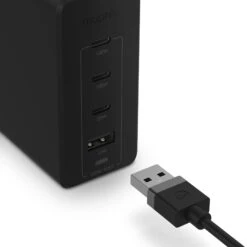 Mophie 120W 4-port USB-C/USB-A Speedport GaN Wall Charger - Black 10 Mophie 120W 4-port USB-C/USB-A Speedport GaN Wall Charger - Black -OtterBox Store 64ad7c4f2f8f3154723172