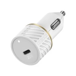 OtterBox 20W USB-C PD CLA Car Charger - White